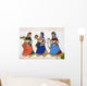 Fresque- Udaipur-inde Wall Decal