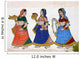 Fresque- Udaipur-inde Wall Decal