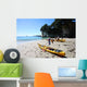 Sea Kayaking Coromandel Wall Decal