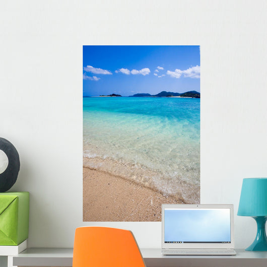 Transparent Waters Japanese Remote Wall Decal