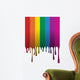 Dripping Paint Rainbow Wall Decal