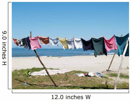 Clothes Line Wall Decal