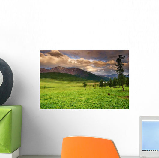 Mountain Landscape Wall Decal Design 1