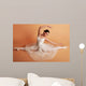 Young Ballerina Ballet Pose Wall Decal Design 2