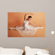 Young Ballerina Ballet Pose Wall Decal Design 2