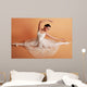 Young Ballerina Ballet Pose Wall Decal Design 2
