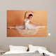 Young Ballerina Ballet Pose Wall Decal Design 2