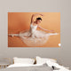 Young Ballerina Ballet Pose Wall Decal Design 2