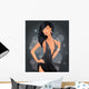 Disco Glamour Girl Wall Decal
