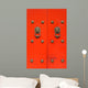 Red Doors Wall Decal