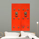 Red Doors Wall Decal