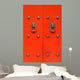 Red Doors Wall Decal