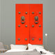Red Doors Wall Decal