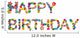 Happy Birthday Wall Decal Design 1