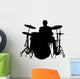 Drummer Wall Decal