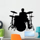 Drummer Wall Decal