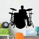 Drummer Wall Decal