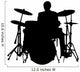 Drummer Wall Decal