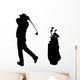 Golfer Wall Decal