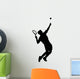 Tennis Player Wall Decal Design 2