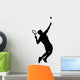 Tennis Player Wall Decal Design 2