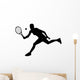 Tennis Player Wall Decal Design 1
