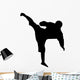 Karate Silhouette Wall Decal