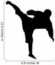 Karate Silhouette Wall Decal