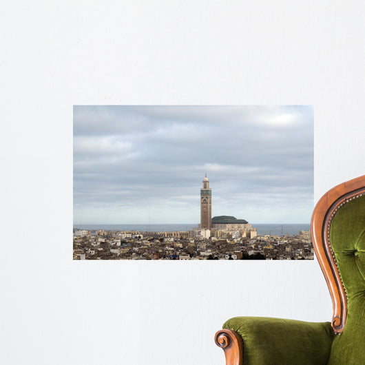 Hassan Ii Mosque Casablanca Wall Decal