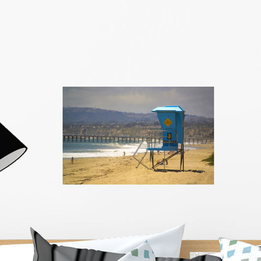 San Clemente Lifeguard Tower Wall Decal