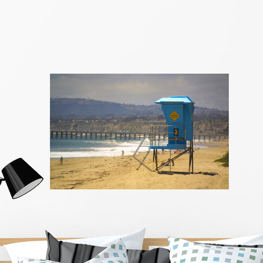 San Clemente Lifeguard Tower Wall Decal