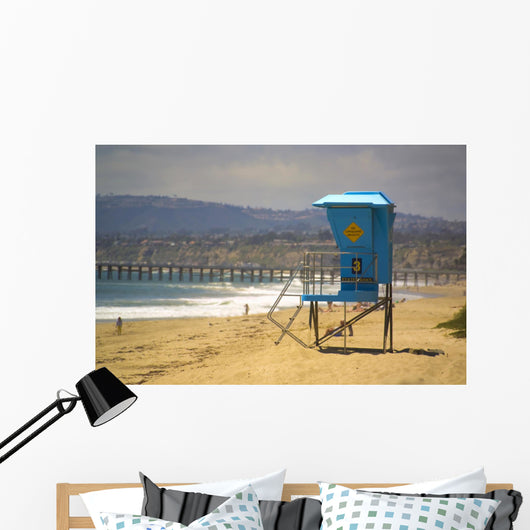 San Clemente Lifeguard Tower Wall Decal