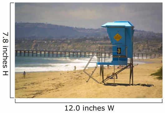 San Clemente Lifeguard Tower Wall Decal
