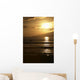 Maui Surfer Sunset Wall Decal