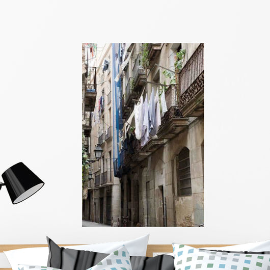 Gothic Quarter Wall Decal
