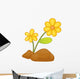 Flowers Wall Decal Design 3
