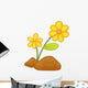 Flowers Wall Decal Design 3