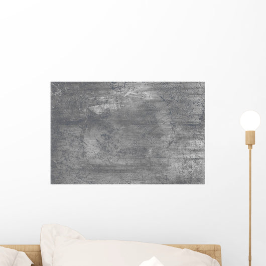 Silver Rust Metal Wall Decal