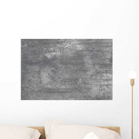 Silver Rust Metal Wall Decal