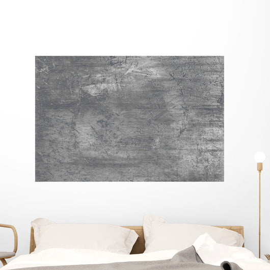 Silver Rust Metal Wall Decal