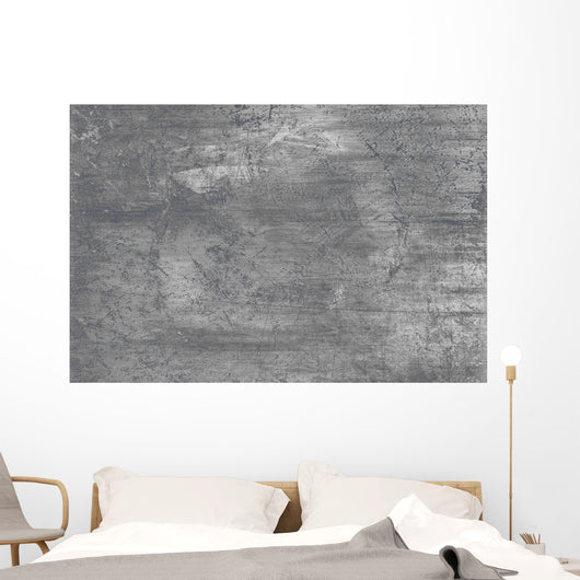 Silver Rust Metal Wall Decal