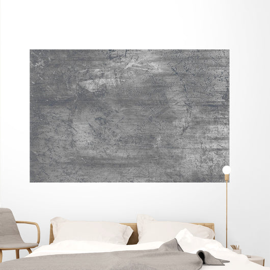 Silver Rust Metal Wall Decal