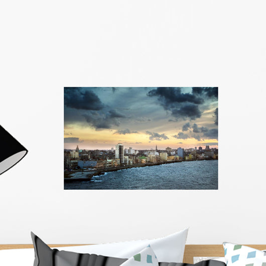 Skyline Havana Cuba Wall Decal