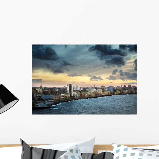 Skyline Havana Cuba Wall Decal