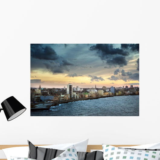 Skyline Havana Cuba Wall Decal