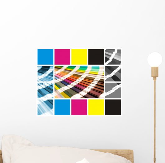 Collage Color Cmyk Wall Decal