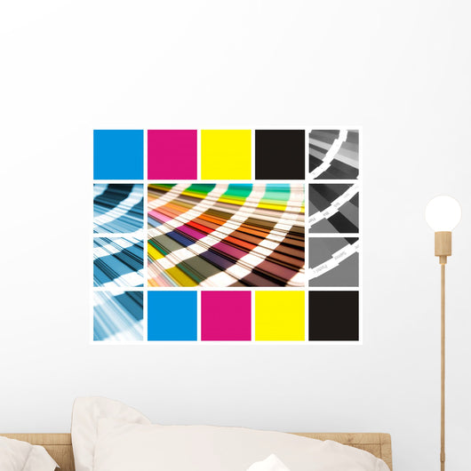Collage Color Cmyk Wall Decal
