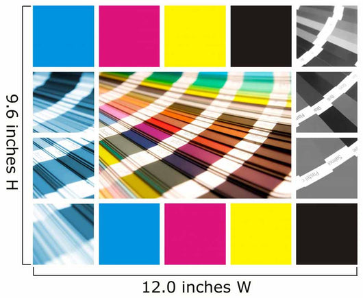 Collage Color Cmyk Wall Decal