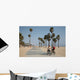 Santa Monica Beach Wall Decal