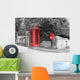 British Phone Box and Wall Decal